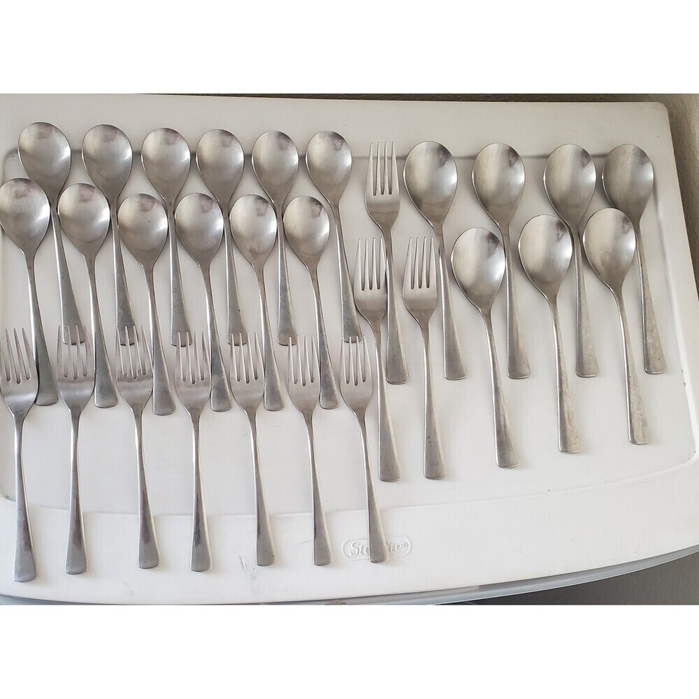 SEAWIND Stainless Steel Flatware Set 29 Pieces Service for 8 Palm Tree Japan